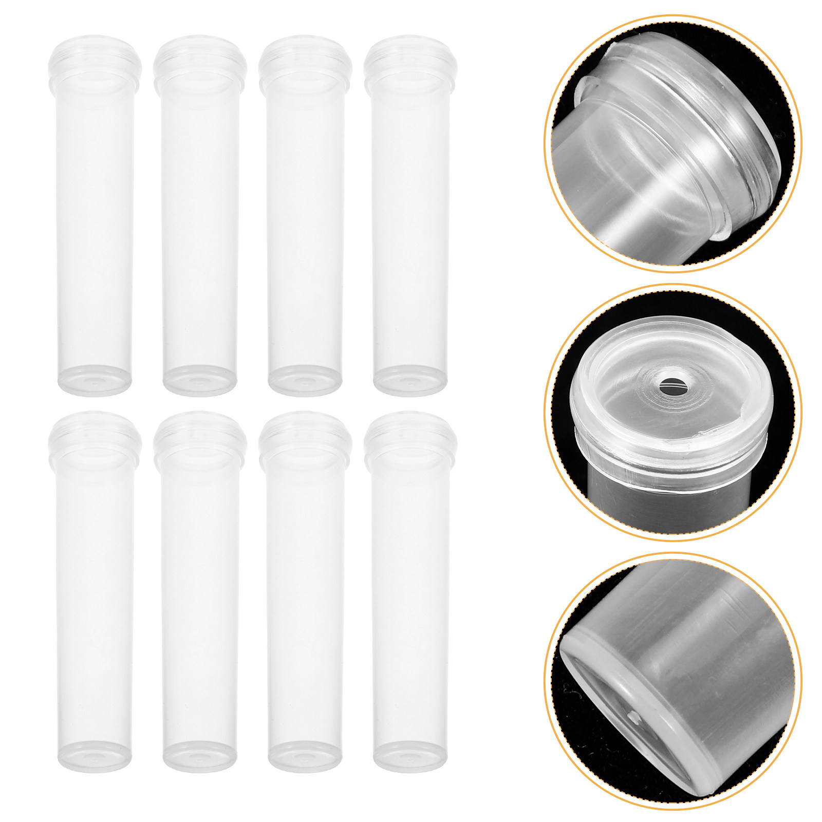 Anda Florist Supply - 200Pcs Flower Water Tubes Transparent Plastic