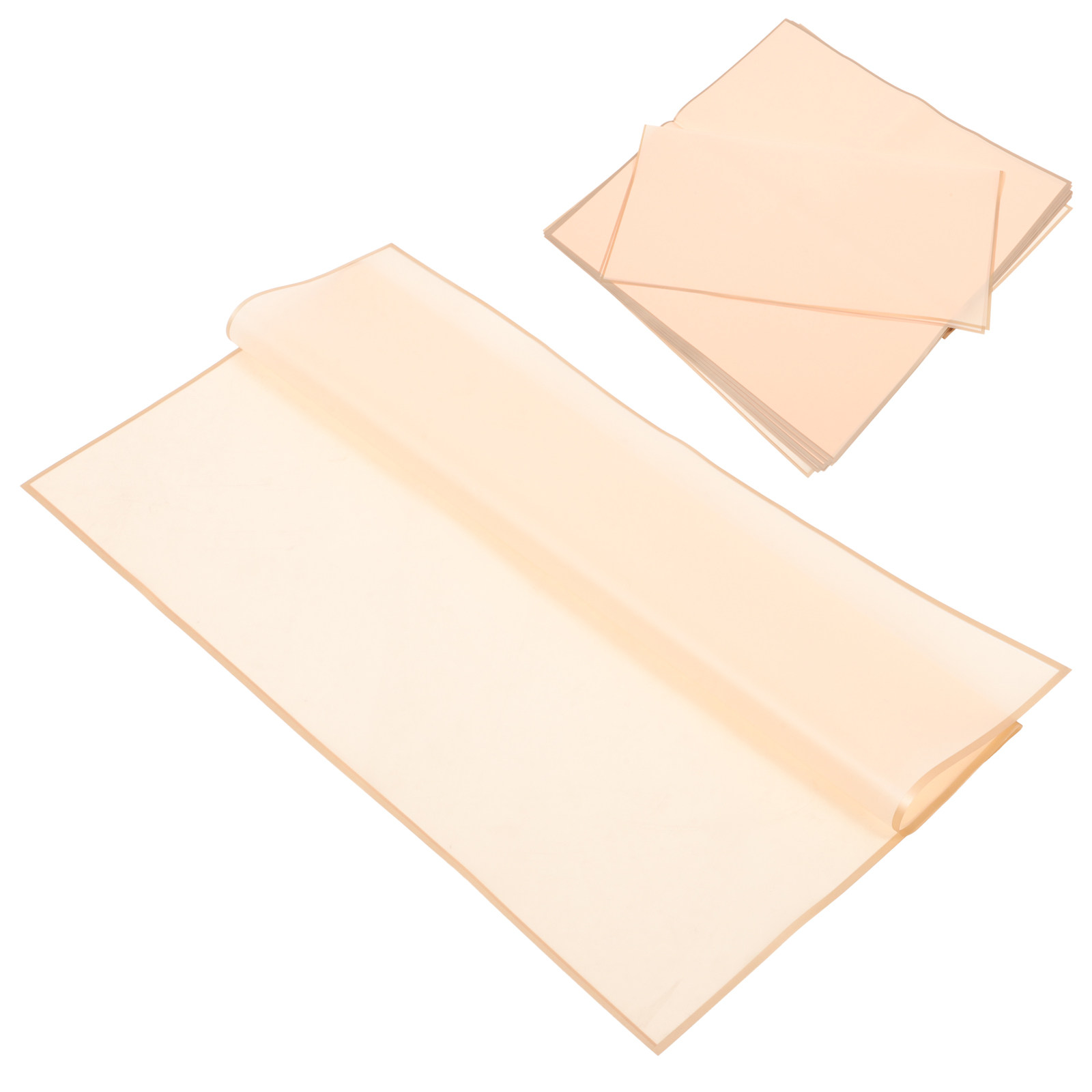 Anda Florist Supply - 20 Sheets Waterproof Gold-Edged Jelly Film