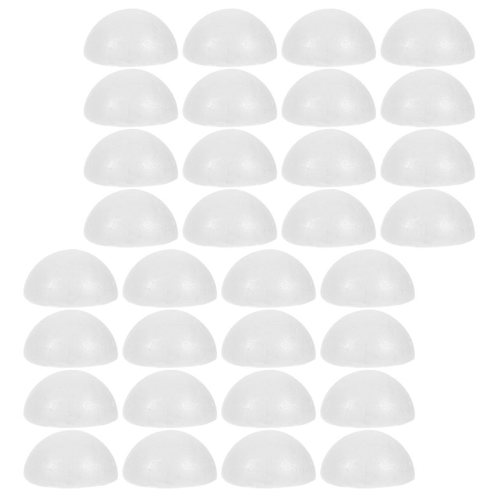 Bouquet Holder Foam - 50Pcs White Half Ball Foam Floral