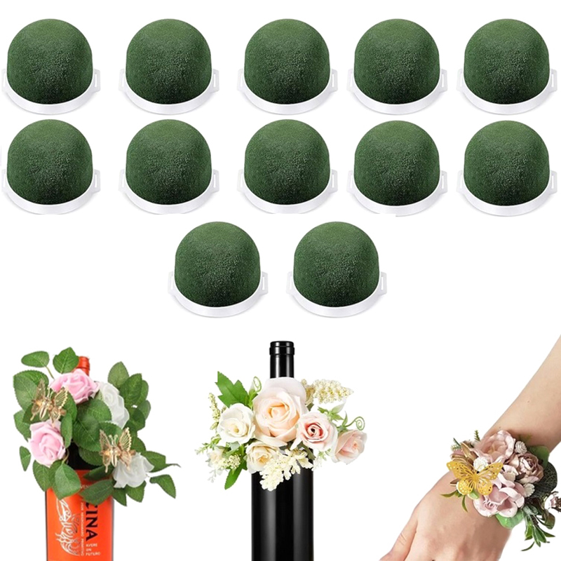 Anda Florist Supply - 1/12 Pcs Mini Round Floral Foam