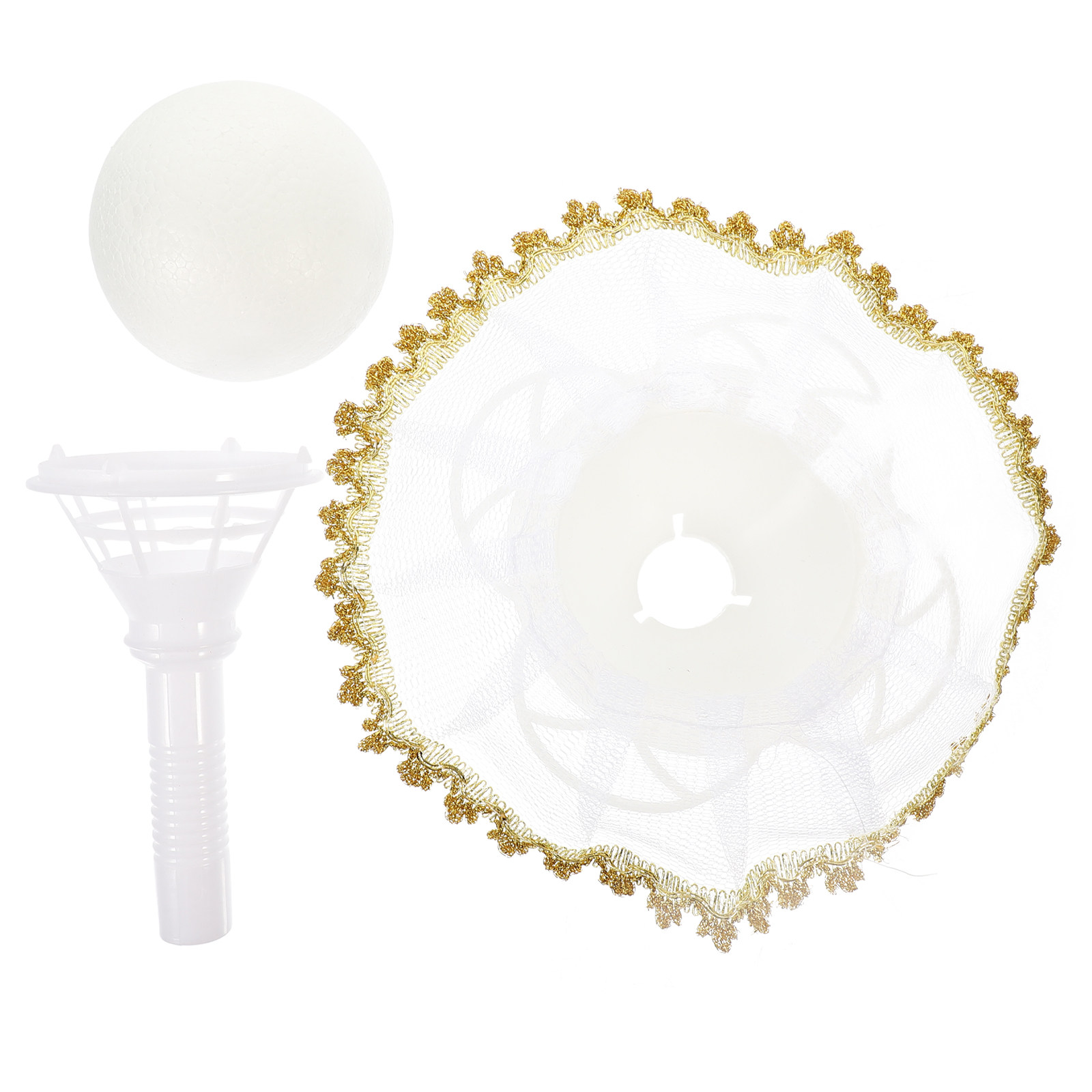 1Set Bridal Bouquet Holder Sem - Bouquet Holder Foam ulasan dan harga