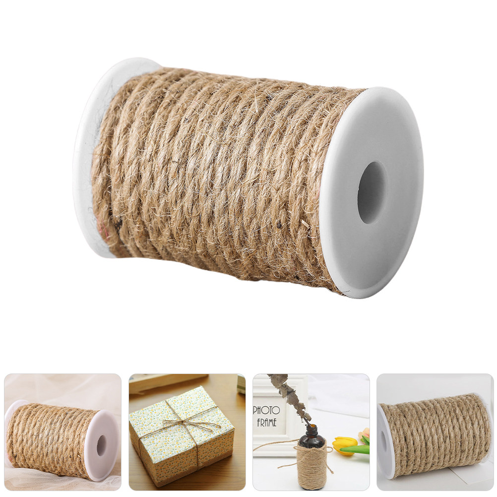 Natural Jute Rope Brown 12Mm T - Twine Jute Natural ulasan dan harga