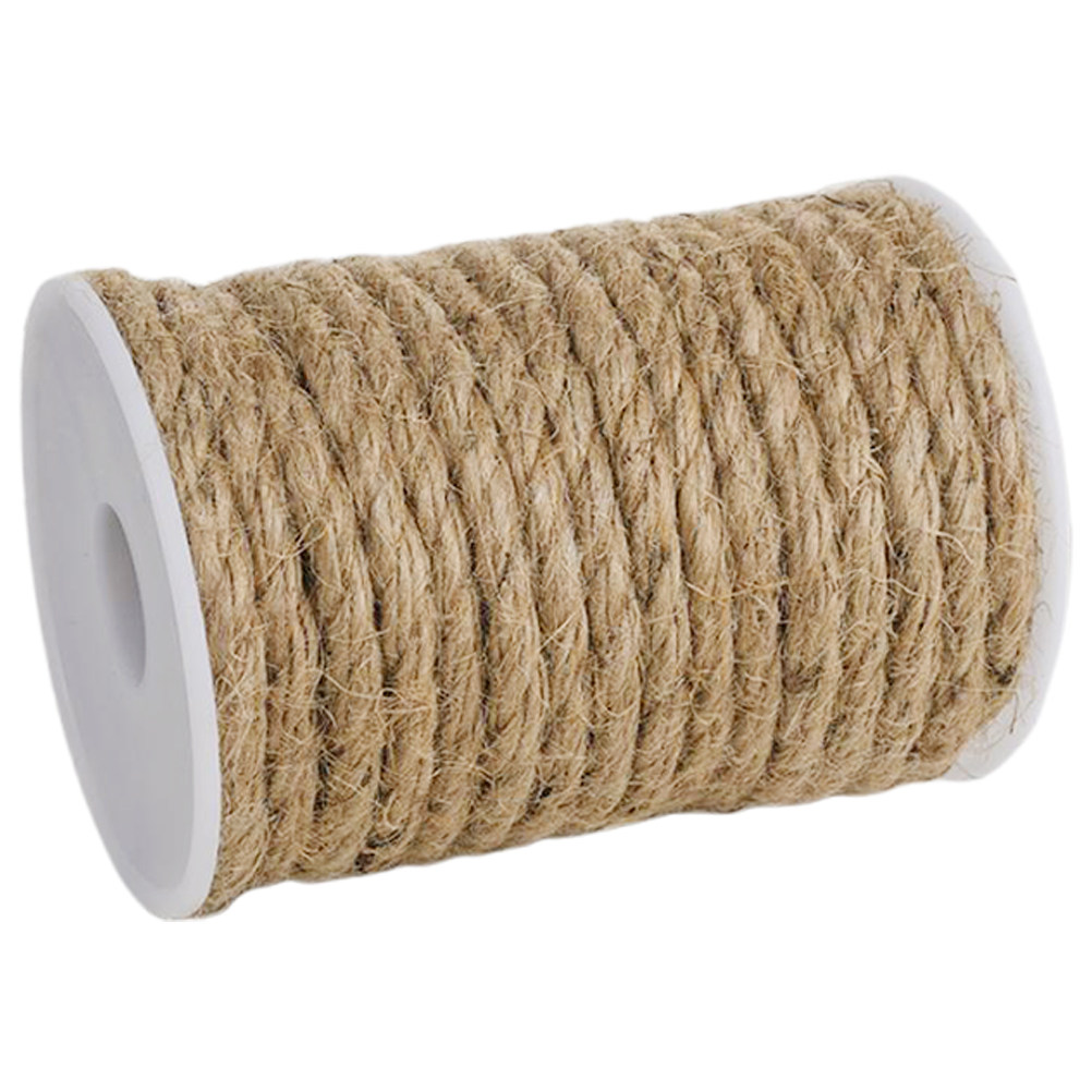 Natural Jute Rope Brown 12Mm T - Twine Jute Natural ulasan dan harga