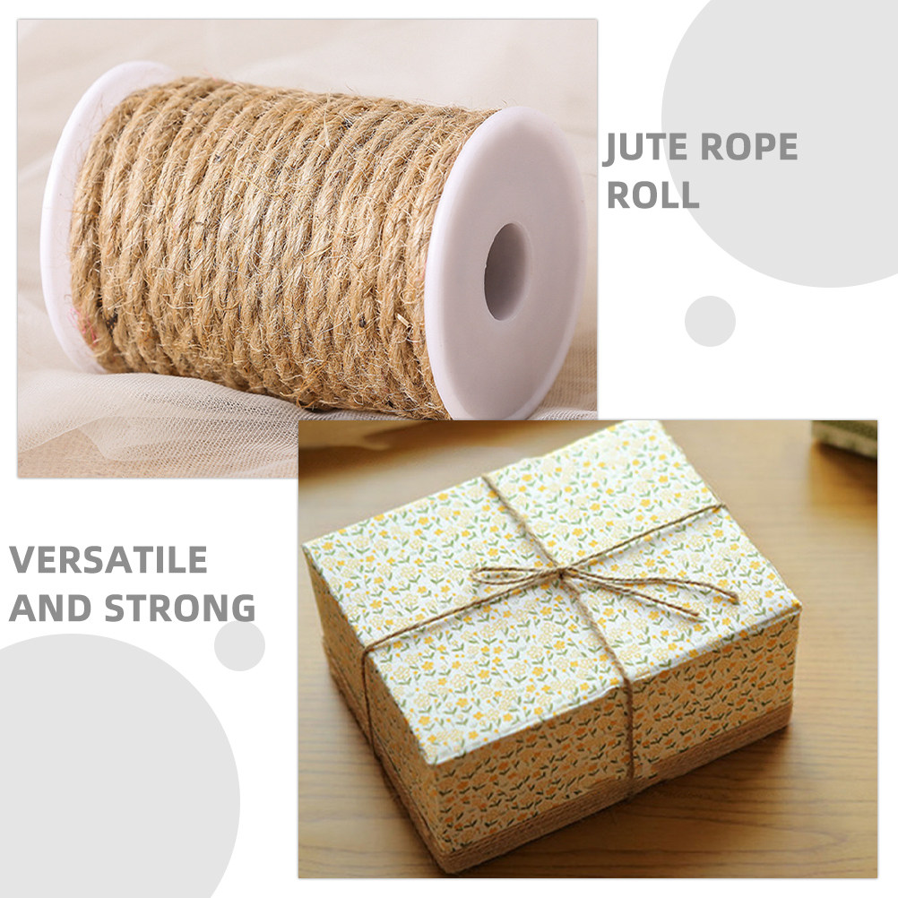 Natural Jute Rope Brown 12Mm T - Twine Jute Natural ulasan dan harga