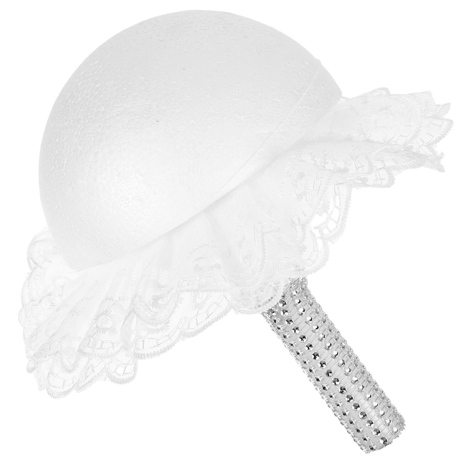DIY Bridal Bouquet Handle with - Bouquet Holder Foam ulasan dan harga