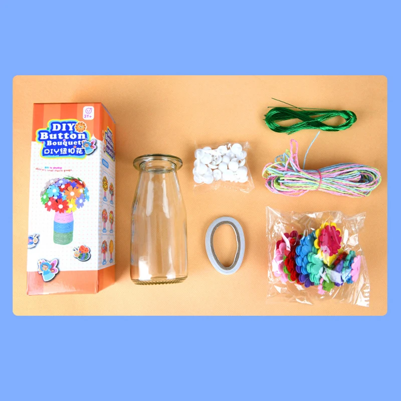 Flower Craft Kit Bouquet with  - Florist Supply Vases ulasan dan harga