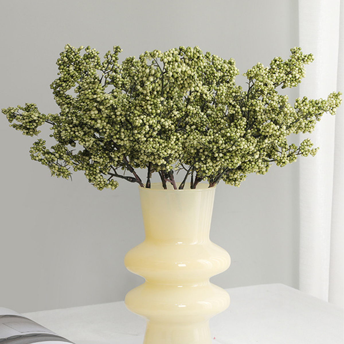 1/3pcs Artificial Flowers Plan - Florist Supply Vases ulasan dan harga