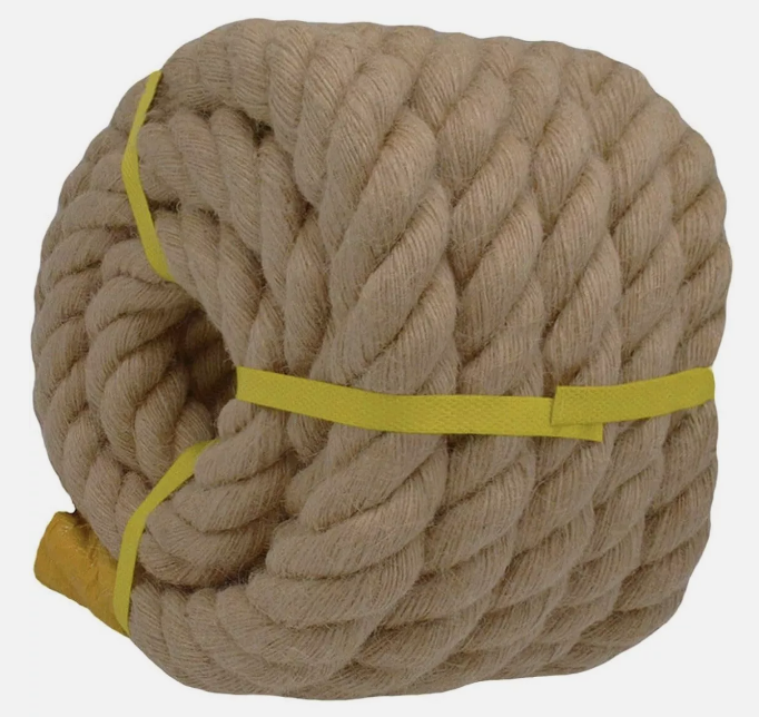 40mm x 1/2/3/4M Natural Jute R - Twine Jute Natural ulasan dan harga