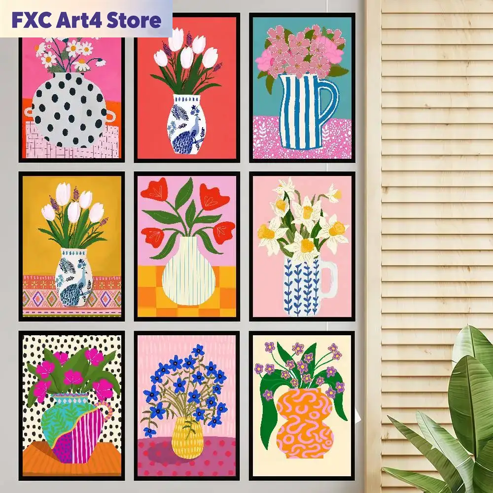 Frameless1pc Flower Market Vas - Florist Supply Vases ulasan dan harga