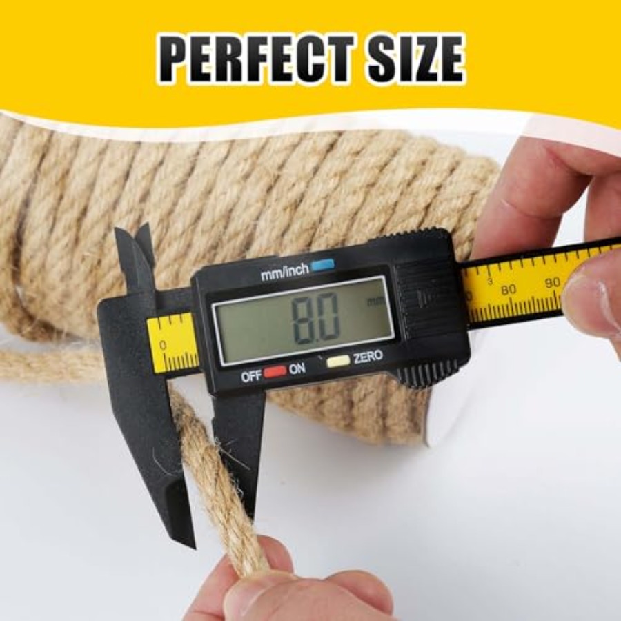 Natural Jute Twine 8MM x 50FT  - Twine Jute Natural ulasan dan harga