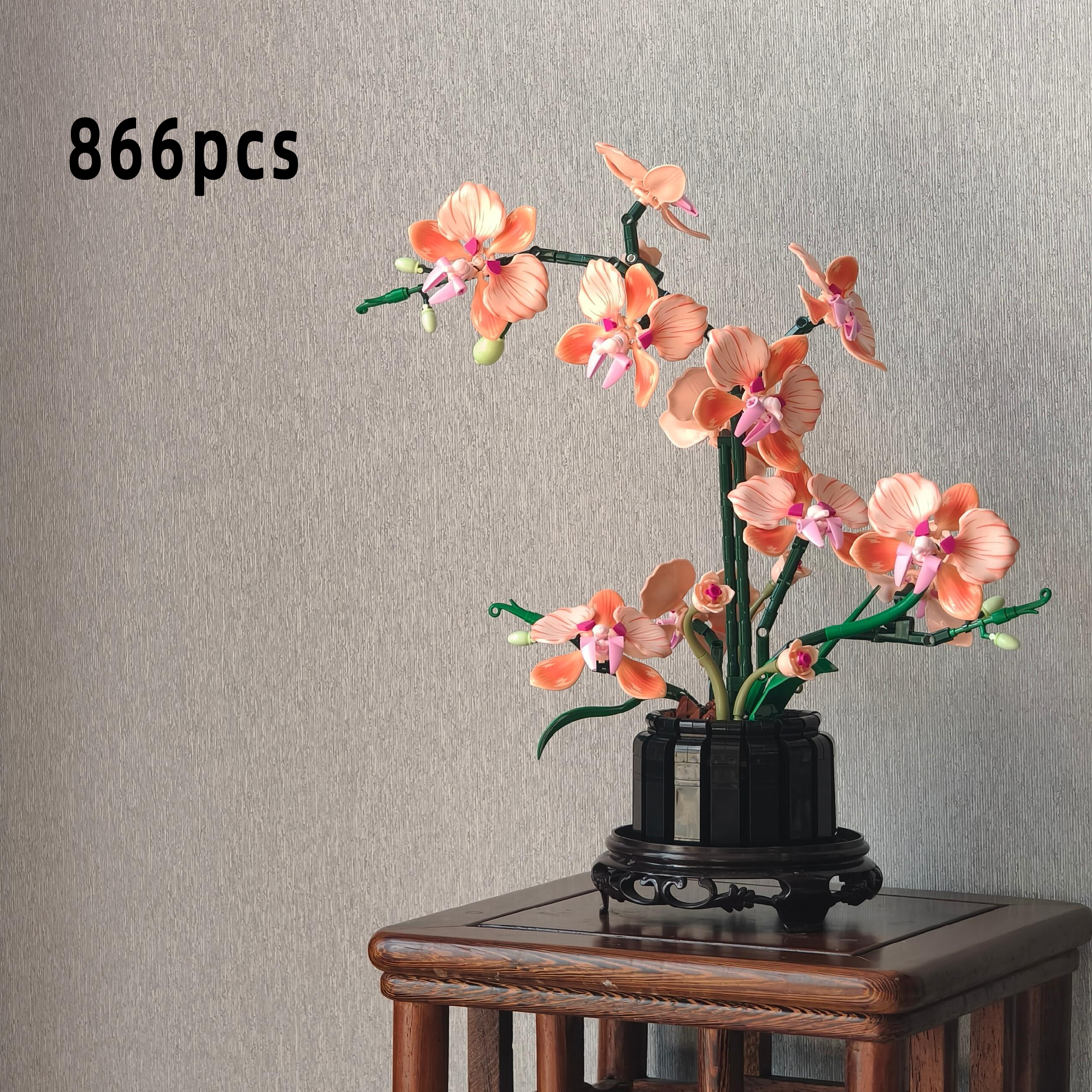 Orange Phalaenopsis Orchid Bui - Florist Supply Vases ulasan dan harga