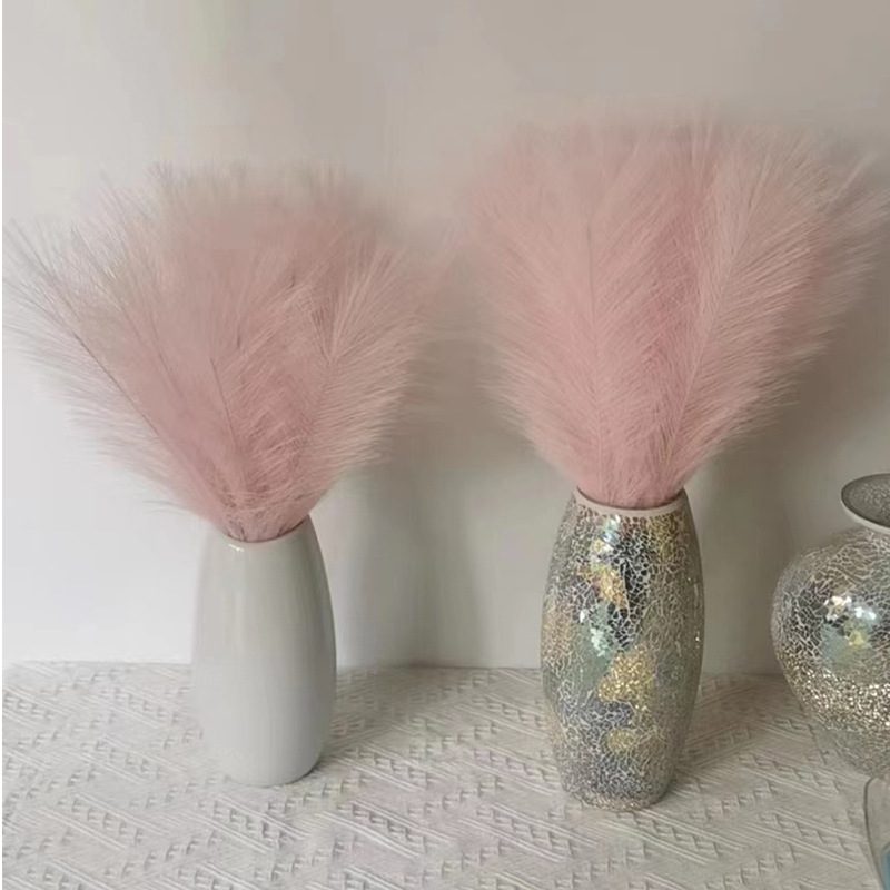 10/20pcs Simulated Reed Feathe - Florist Supply Vases ulasan dan harga