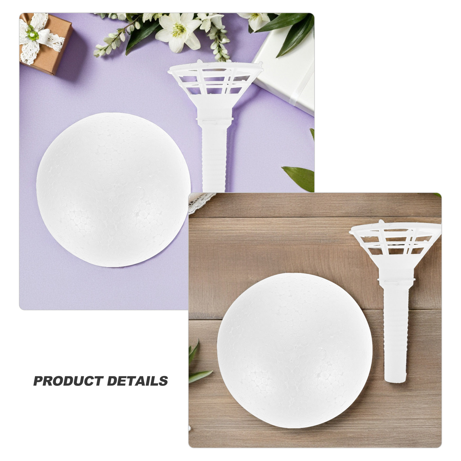 1Set Foam Bouquet Holder Brida - Bouquet Holder Foam ulasan dan harga