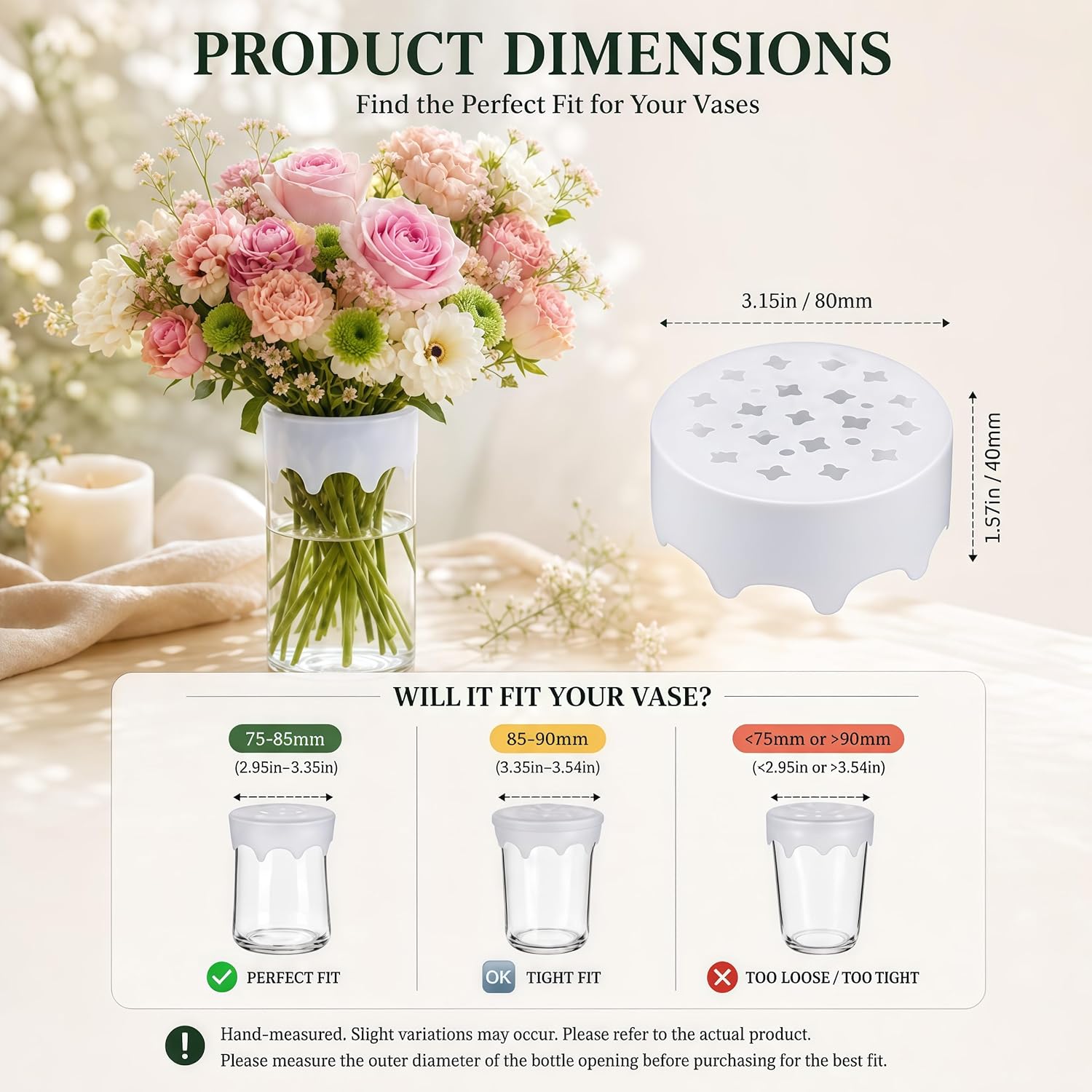 Silicone Blossom Grid Flower A - Florist Supply Vases ulasan dan harga
