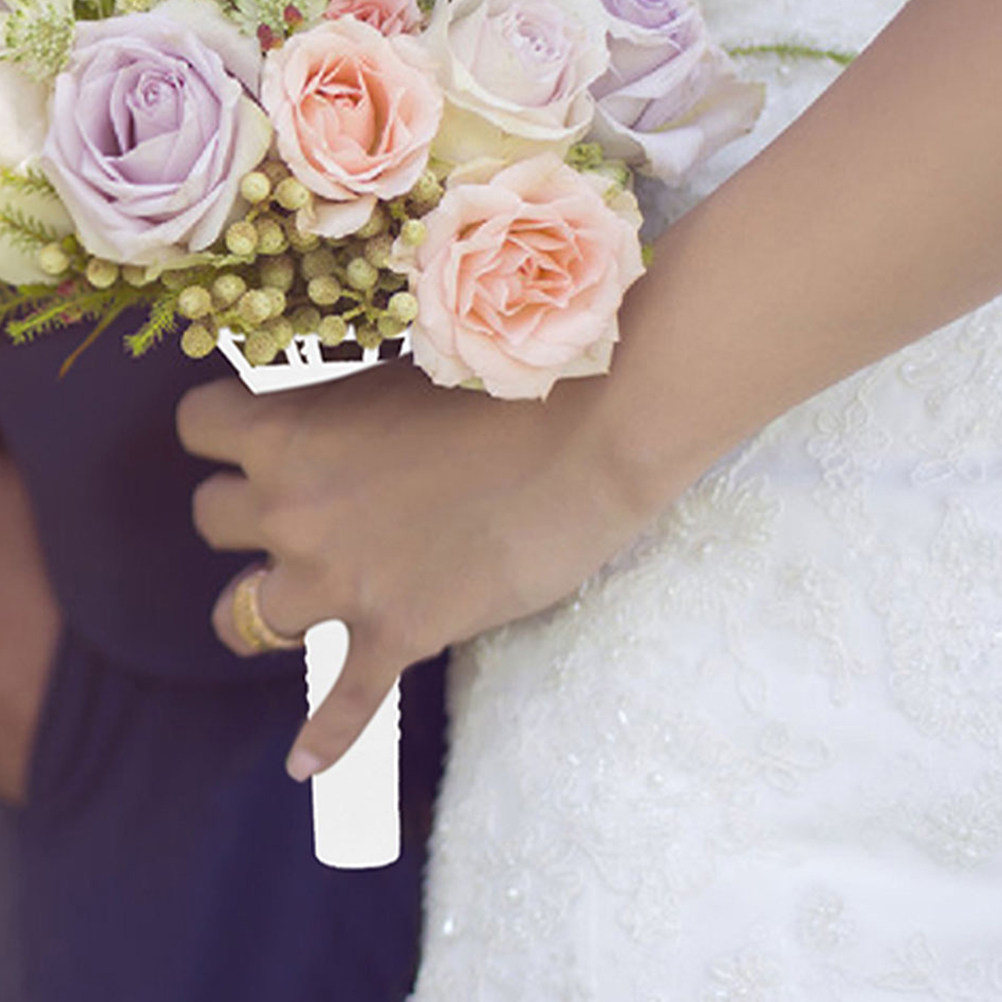 1Set Foam Floral Flower Holder - Bouquet Holder Foam ulasan dan harga