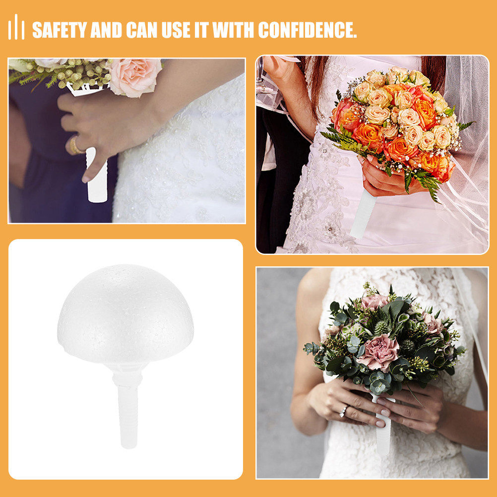 1Set Foam Floral Flower Holder - Bouquet Holder Foam ulasan dan harga