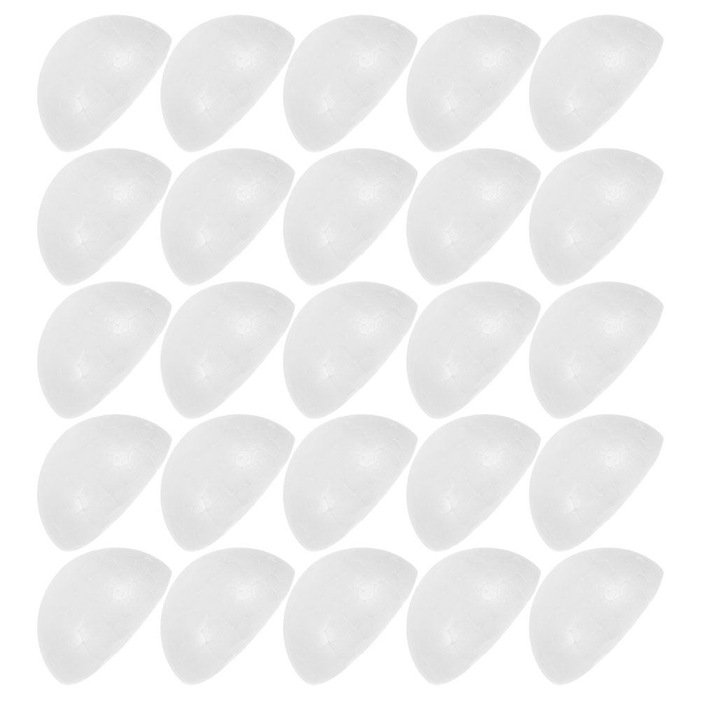 50Pcs White Half Ball Foam Flo - Bouquet Holder Foam ulasan dan harga