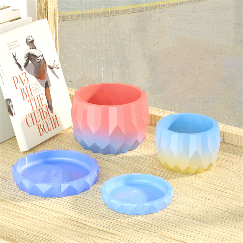 1 Set Silicone Planter Molds F - Florist Supply Vases ulasan dan harga