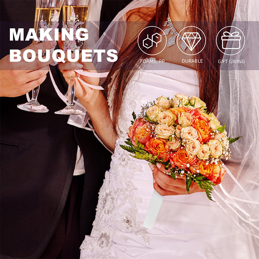 2Sets Bride Bouquet Holder Wed - Bouquet Holder Foam ulasan dan harga