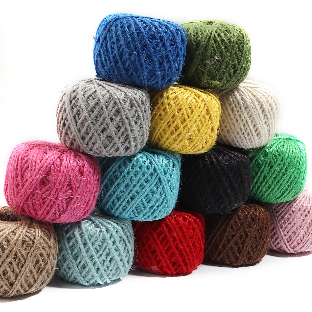 50Meter Natural Jute Ribbon Cr - Twine Jute Natural ulasan dan harga