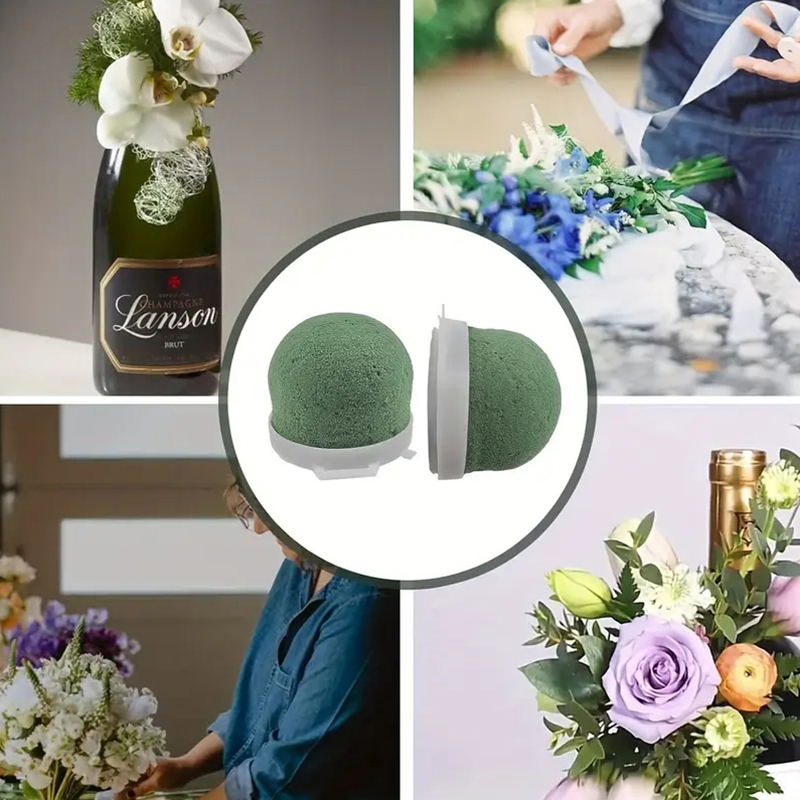 1/12 Pcs Mini Round Floral Foa - Anda Florist Supply ulasan dan harga