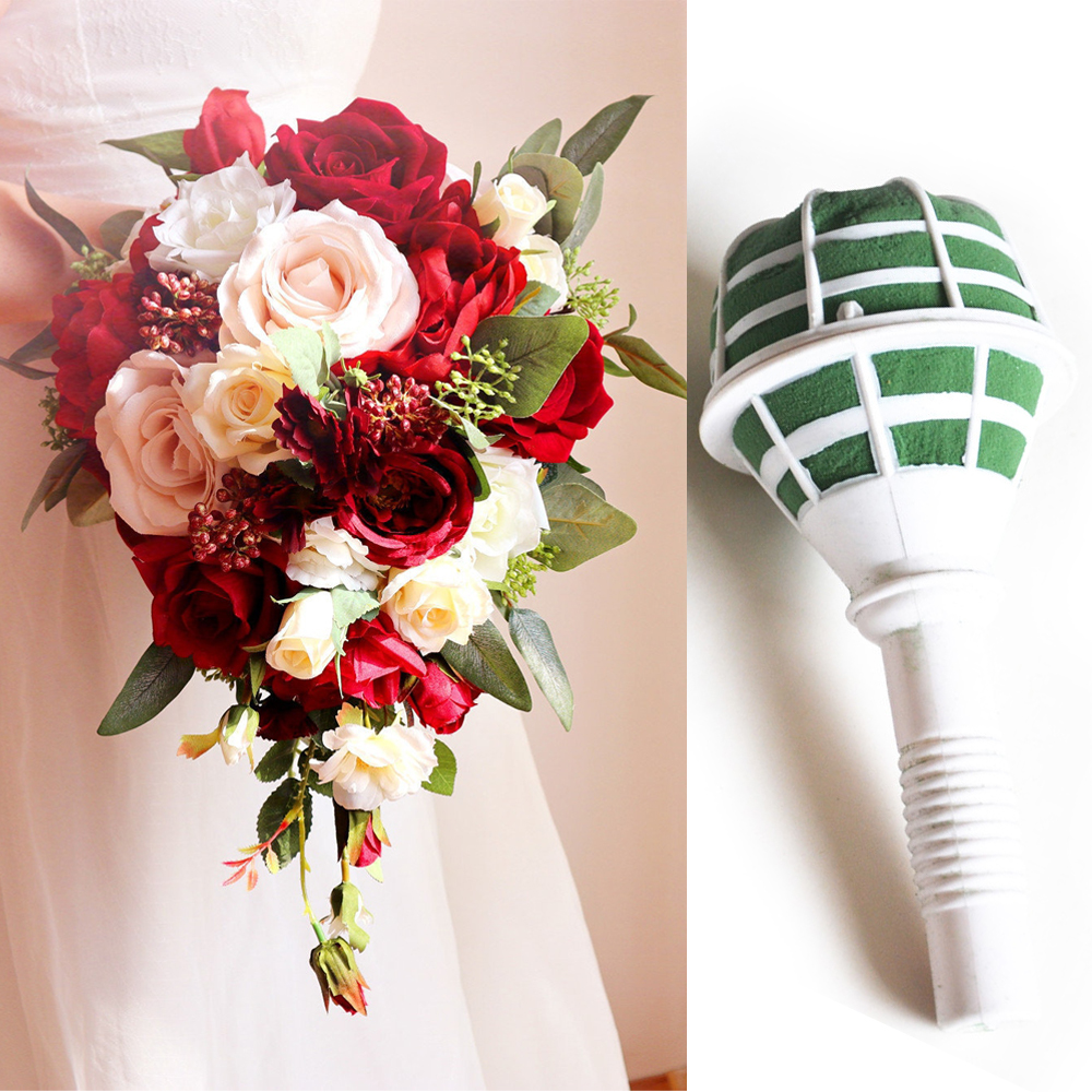 1Pc Bouquet Holder DIY Wedding - Bouquet Holder Foam ulasan dan harga
