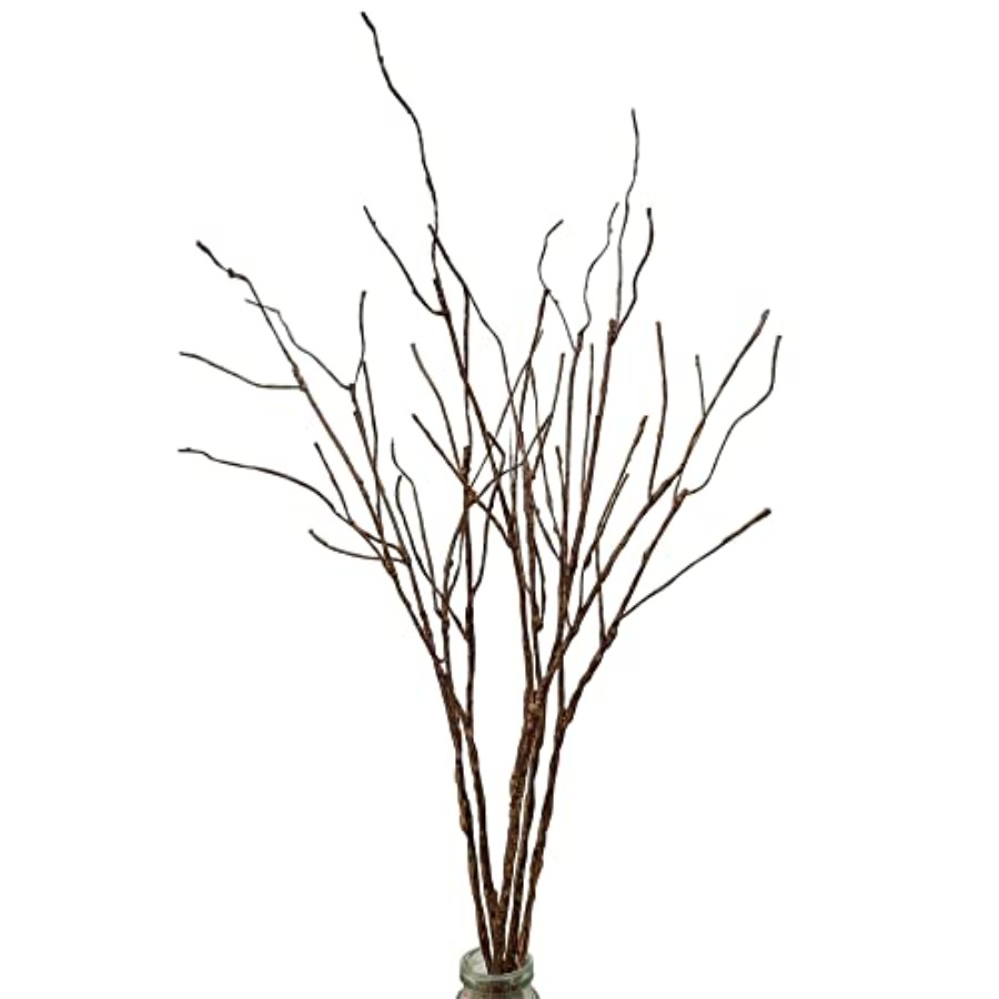 5PCS Artificial Lifelike Curly - Branch Curly Willow ulasan dan harga