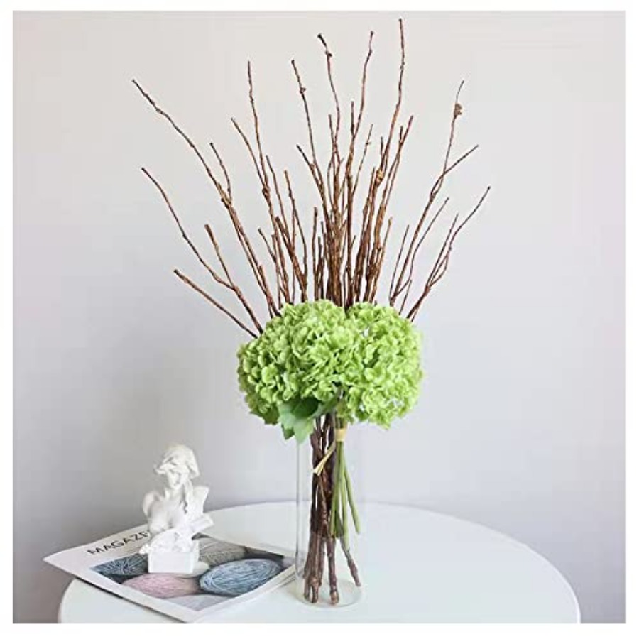 5PCS Artificial Lifelike Curly - Branch Curly Willow ulasan dan harga